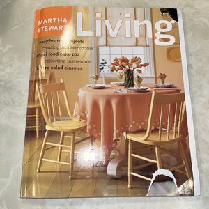 MARTHA STEWART Living Magazine May 2003 Spring Crafts Picnics Lustreware Outdoor